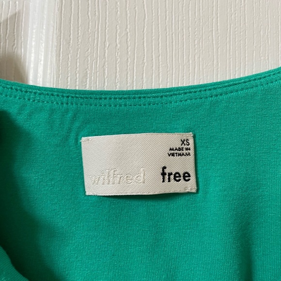 Wilfred Free Tiny Dress in Irish Moss XS - Picture 2 of 3